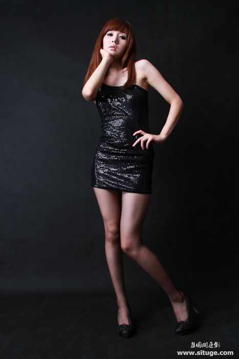 STG丝图阁2011.03.10 No.016 Sandy超薄黑丝包臀裙少妇